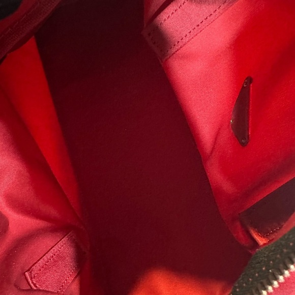 Prada Women's Red and Black Bag - Picture 15 of 16